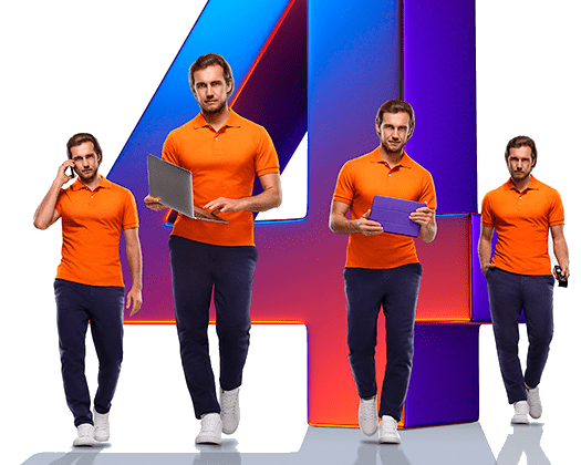 Великолепная четверка Ростелеком в&nbsp;село Новосельское (Приморский край)